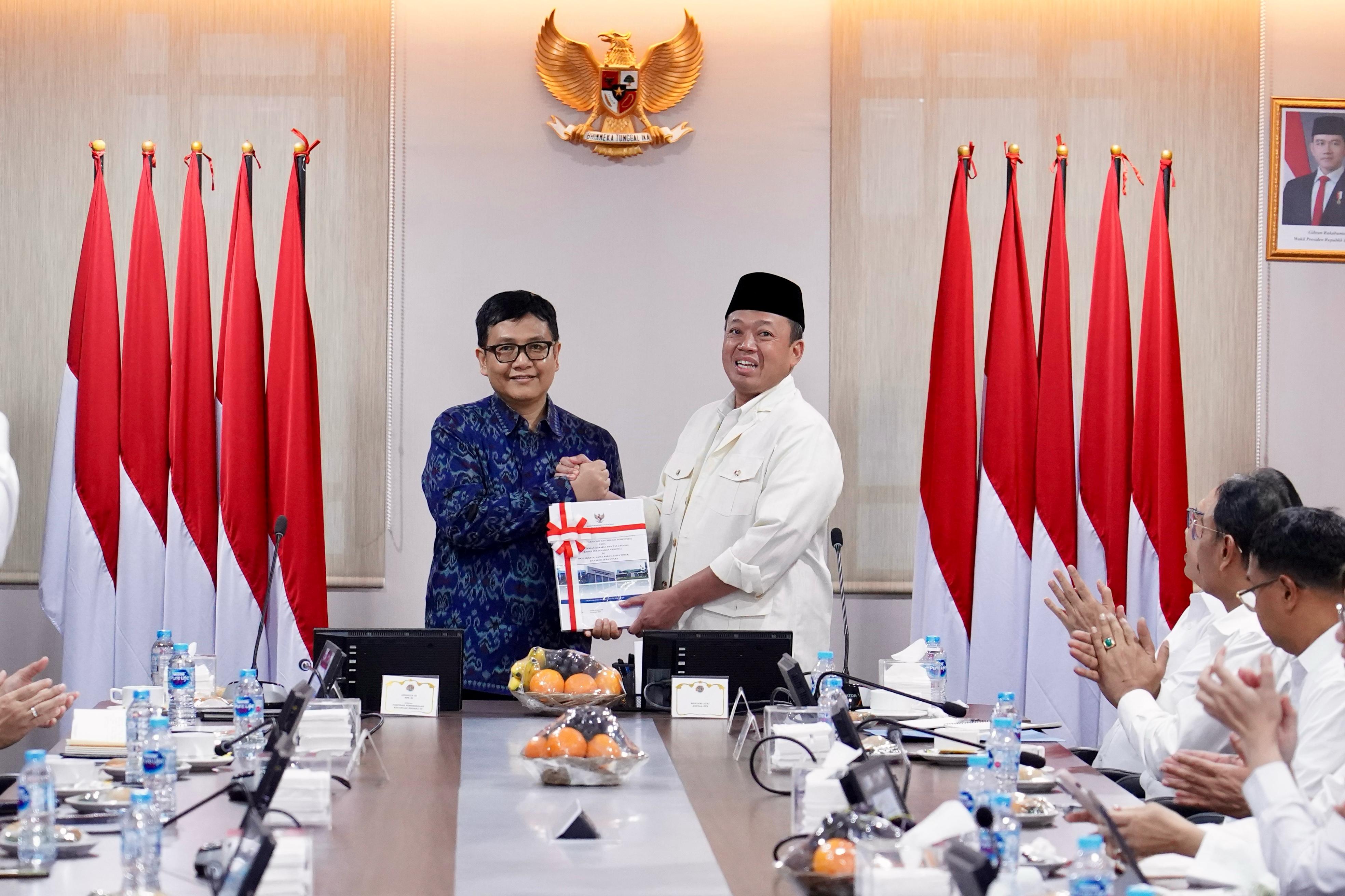 Menteri Nusron Terima Laporan Hasil Pemeriksaan BPK, Tegaskan Komitmen Perbaikan Tata Kelola Pemerintahan di Kementerian ATR/BPN