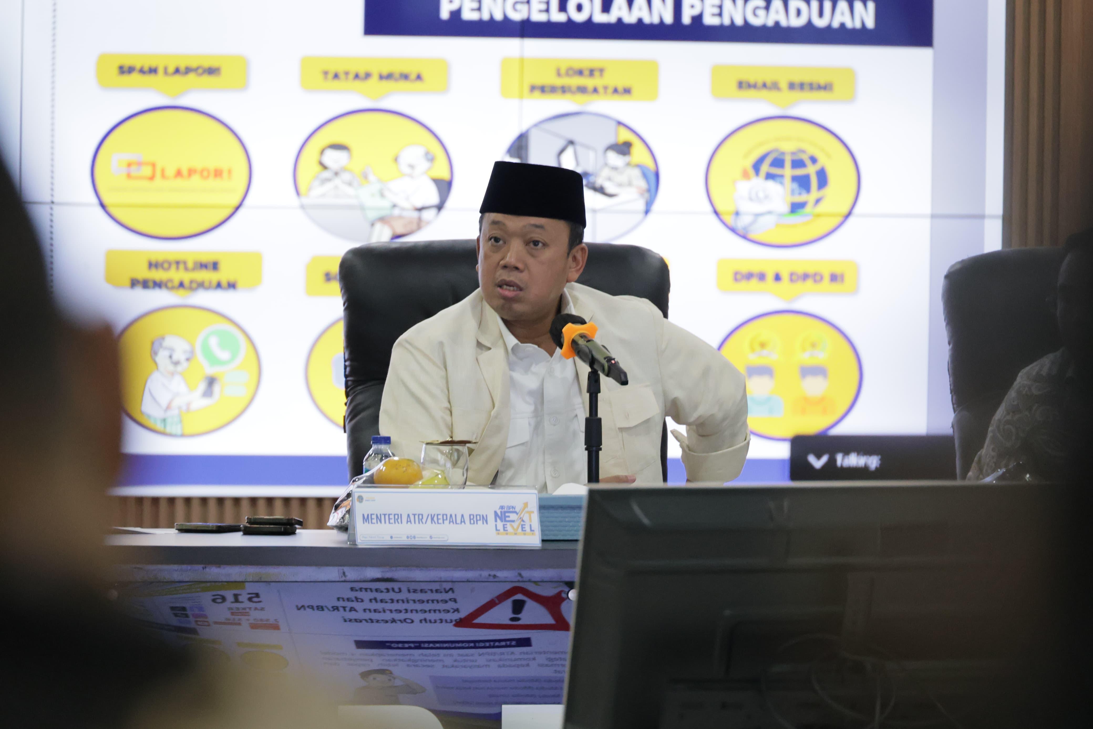 Menteri Nusron Lakukan Pembinaan di Kanwil BPN Provinsi Sumut, Bahas Penataan Pegawai untuk Layanan Pertanahan yang Optimal