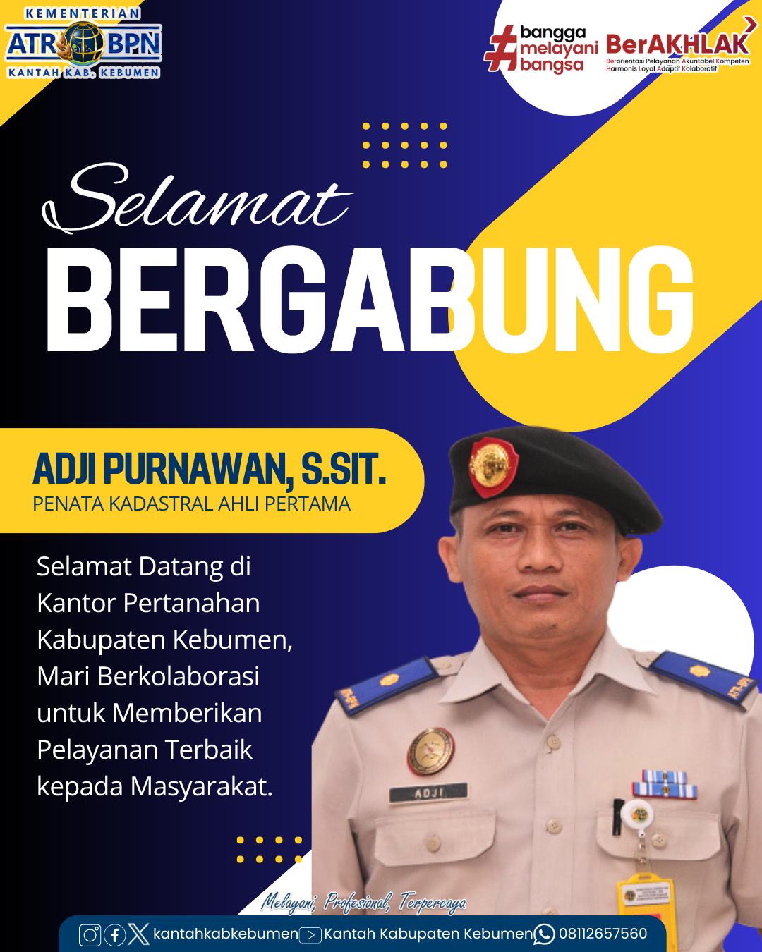 Selamat Bergabung di Kantor Pertanahan Kabupaten Kebumen