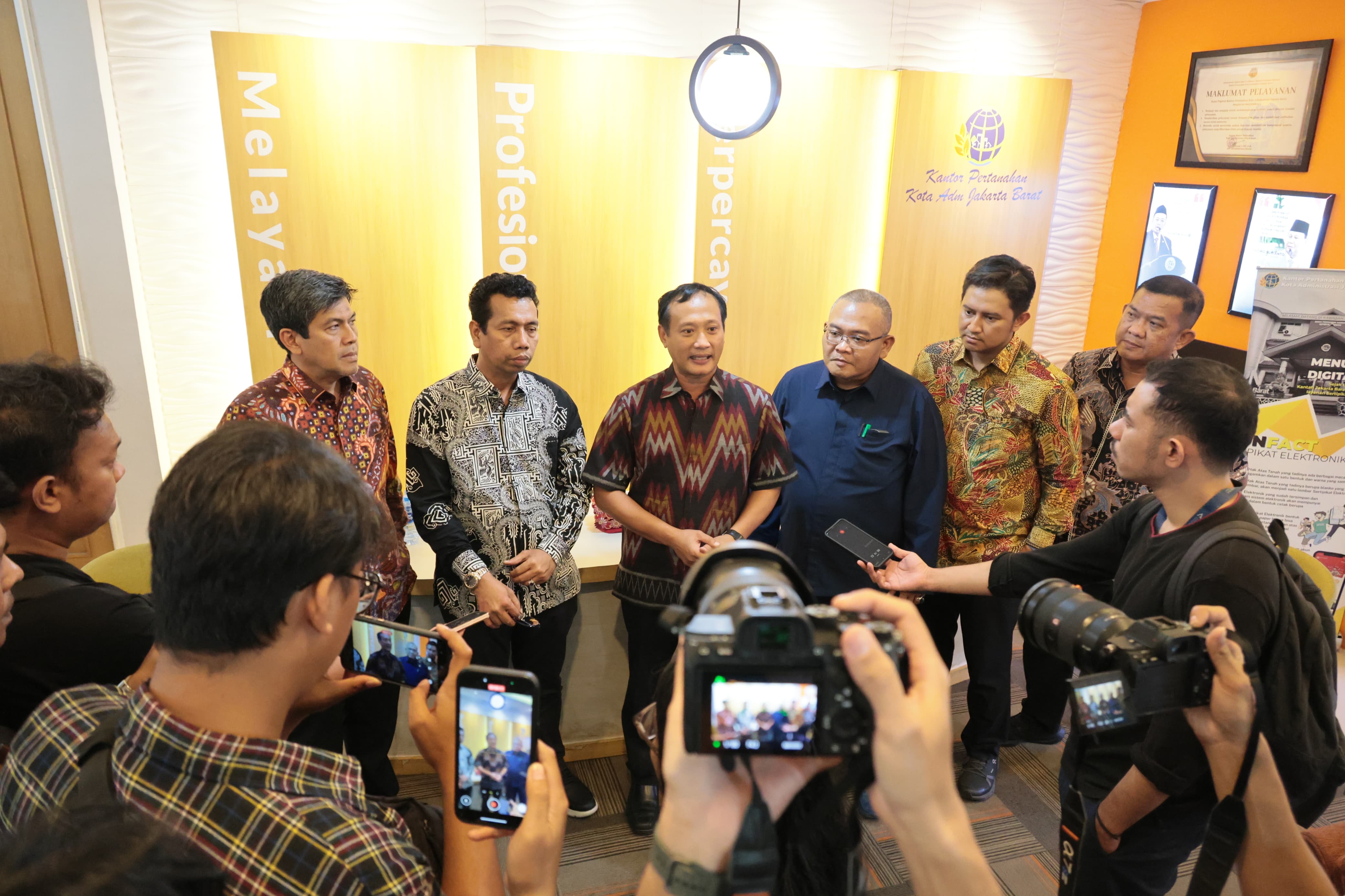 Kanwil BPN Provinsi DKI Jakarta Luncurkan Layanan Peralihan Hak Tanah Elektronik untuk Tingkatkan Kualitas Data dan Pelayanan