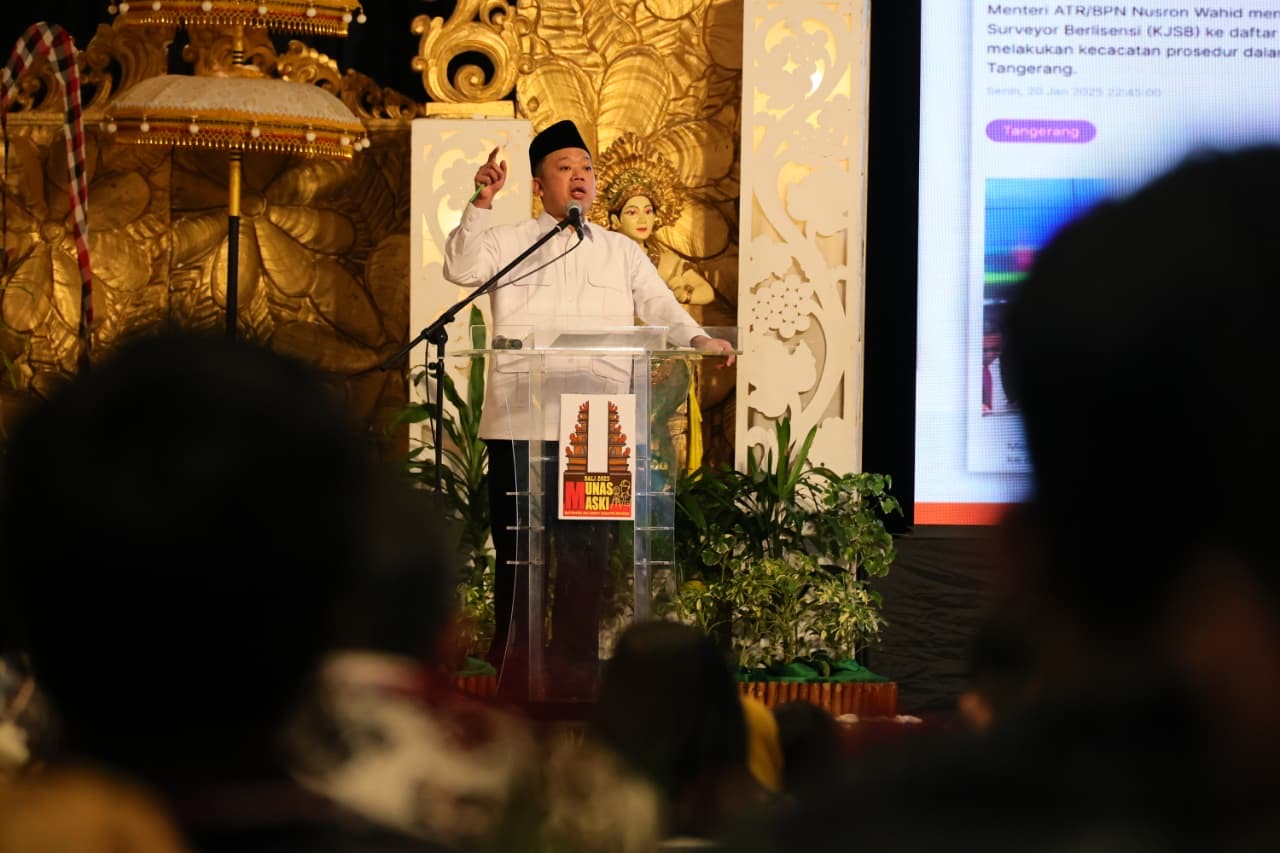 Tidak Ingin Dimanfaatkan Mafia Tanah dalam Pertarungan Sumber Daya Agraria, Menteri Nusron Ingin MASKI Perkuat Integritas