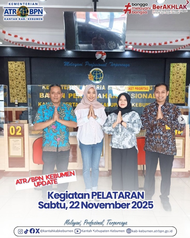 PELATARAN Kantah Kab. Kebumen