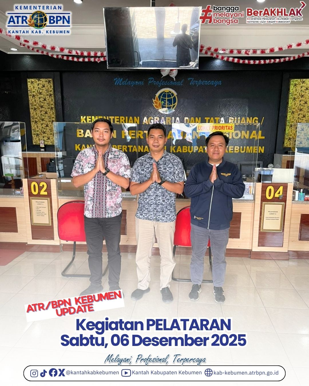 Kegiatan PELATARAN, Sabtu 06 Desember 2025