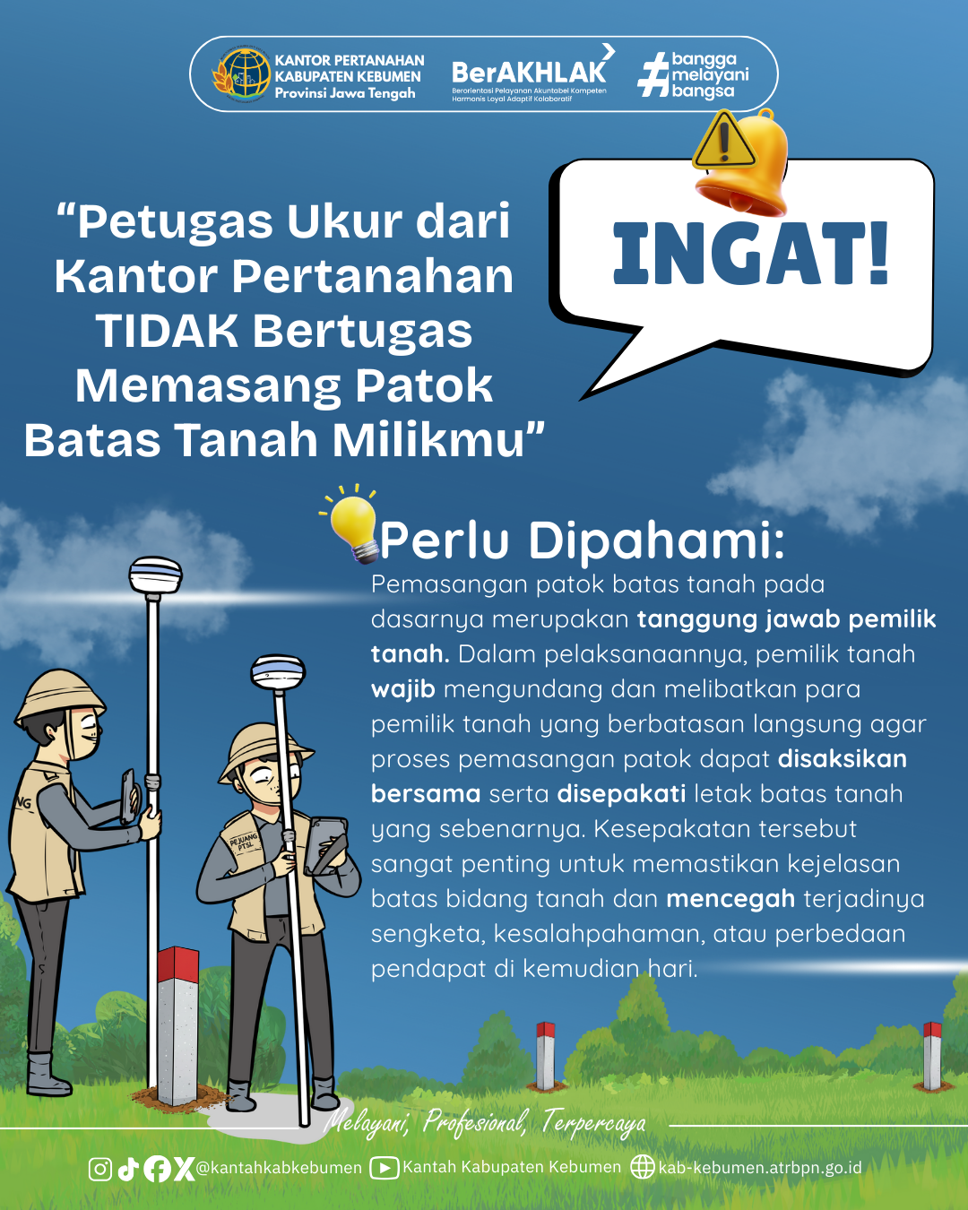 Pasang Patok Batas Tanah itu Sebenernya Tugas Siapa Si?