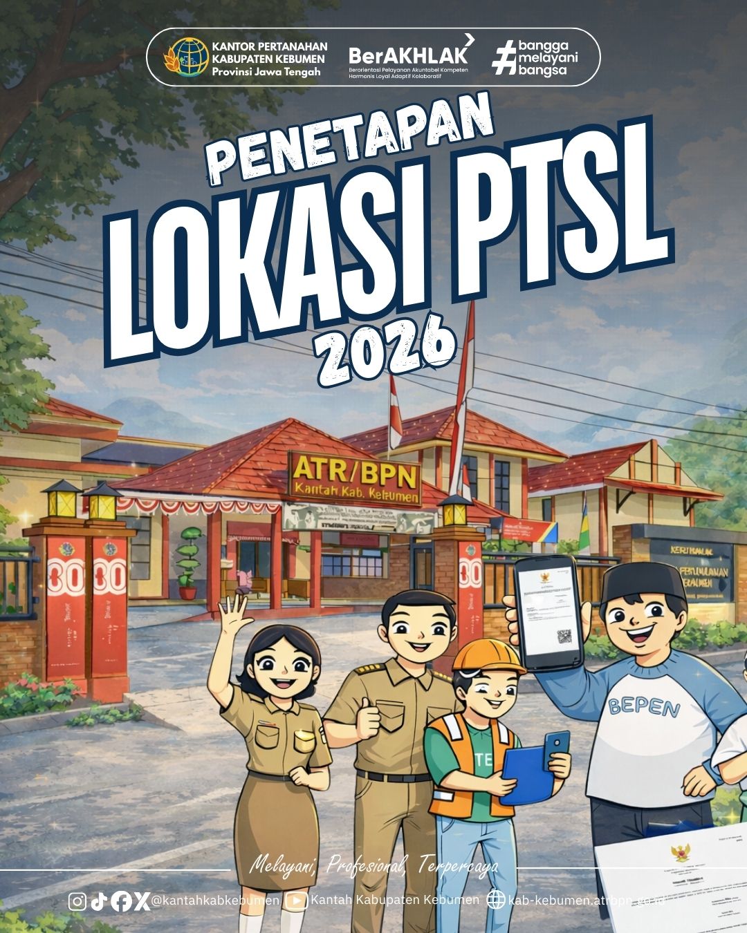 Penetapan Lokasi Kegiatan PTSL Tahun 2026