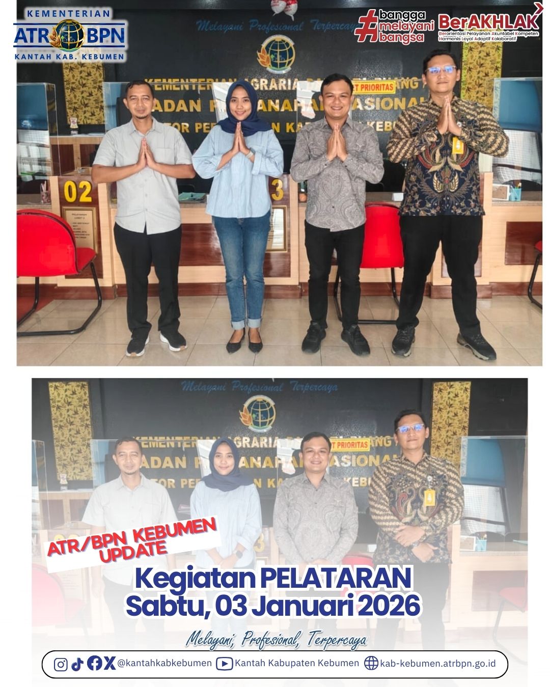 Kegiatan PELATARAN, 03 Januari 2026